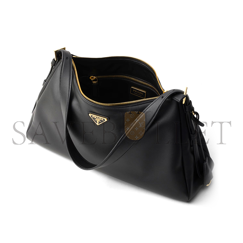 Pra*a aimÉe large leather shoulder bag 1bc228 (39*23*12cm)